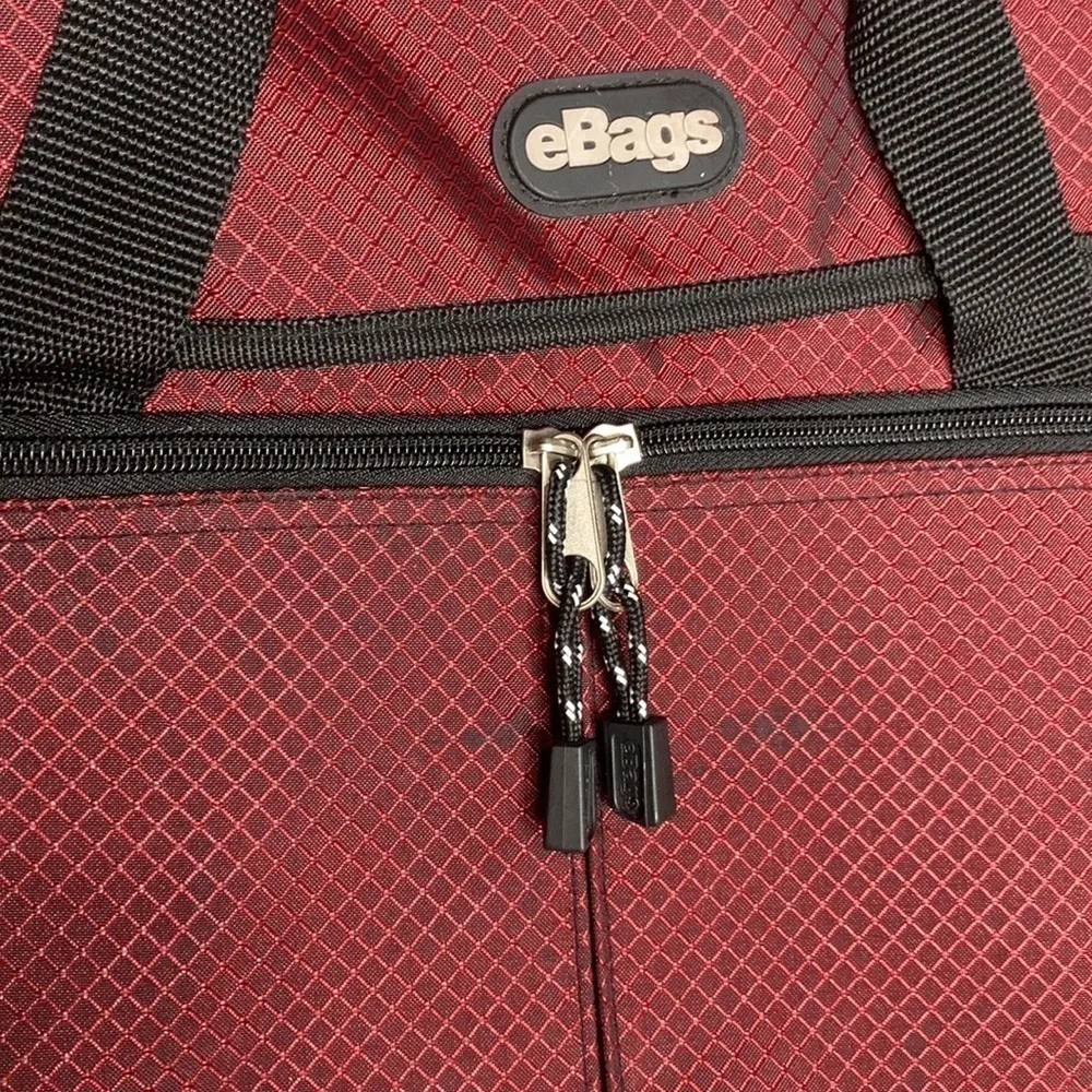 eBags‎ red & black laptop bag briefcase